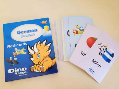 Dino Lingoドイツ語のフラッシュカード